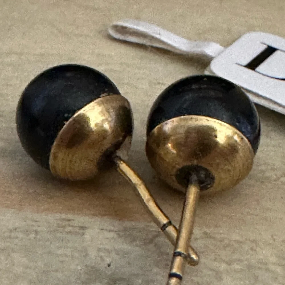 CHRISTIAN DIOR 
Metal J'Adior Mise En Dior Tribal Earrings Black - Picture 12 of 16